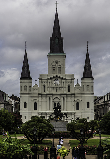 St.Louis Cathedral im French Quarter in New Orleans, Louisiana Foto: Christine Lisse
