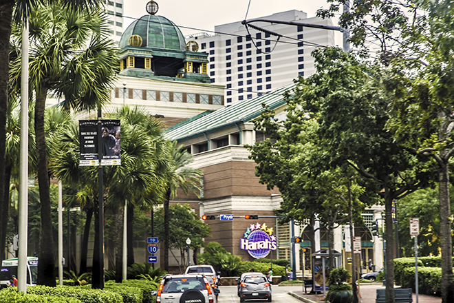 Harrah's Casino in New Orleans, Lousiana  Foto: Christine Lisse