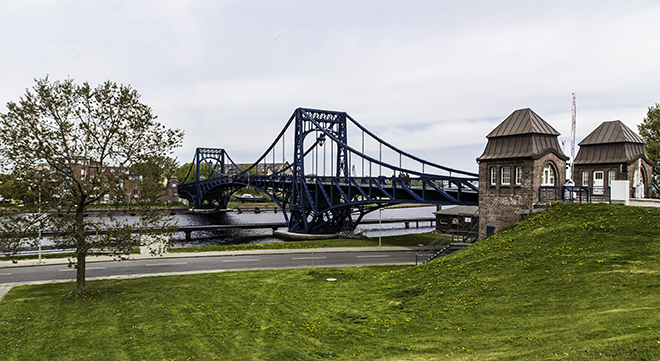 Kaiser-Wilhelm-Brücke in Wilhelmshaven Foto: Christine Lisse