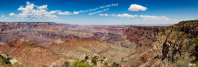 Panorama Navajo Point | Grand Canyon | South Rim | Arizona Foto: Christine Lisse