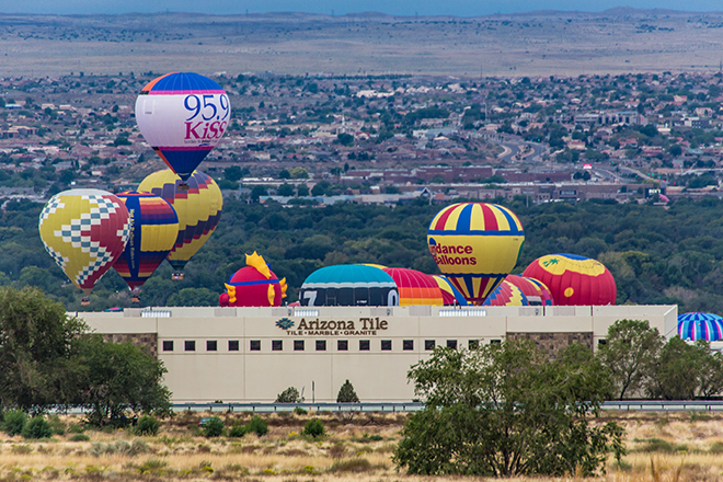Albuquerque International Balloon Fiesta | New Mexico Foto: Christine Lisse