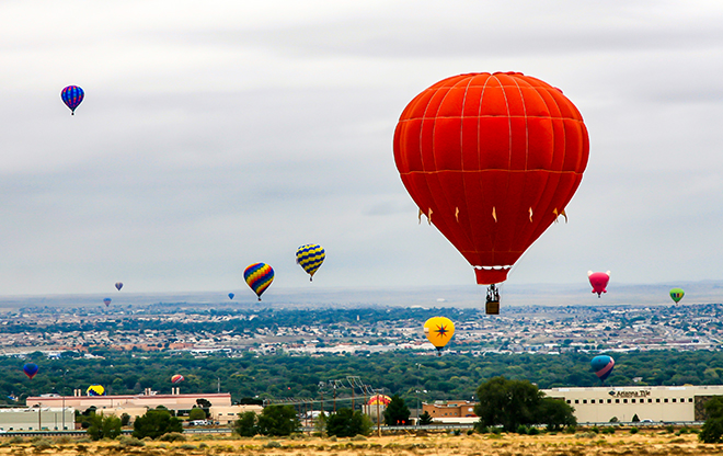 Albuquerque International Balloon Fiesta | New Mexico Foto: Christine Lisse