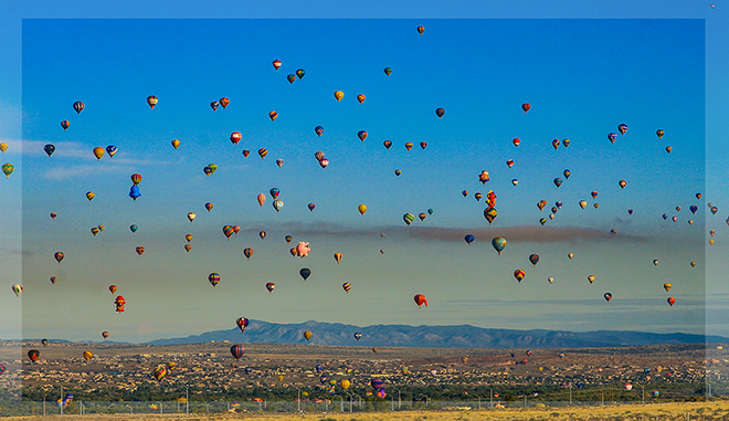 Albuquerque International Balloon Fiesta | New Mexico Foto: Peter Lisse
