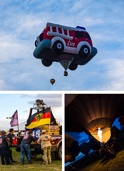Fire Engine aus Deutschland| Albuquerque International Balloon Fiesta | New Mexico Fotos: Christine Lisse