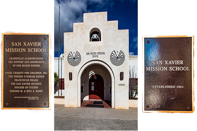 Schule | Mission San Xavier del Bac | Tucson | Arizona Foto: Christine Lisse