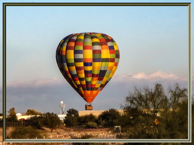 Heißluft Ballon | Tucson | Arizona Foto: Peter Lisse