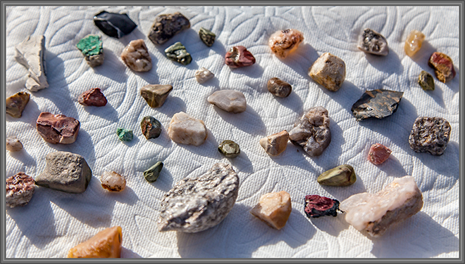 Mineralien und Steine aus Tucson | Arizona Foto: Christine Lisse