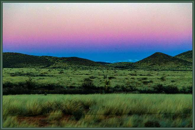 Sonnenuntergang | Venusgürtel | Arizona Foto: Christine Lisse