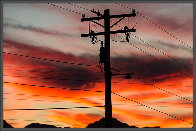 Sonnenuntergang | Tucson | Arizona Foto: Christine Lisse