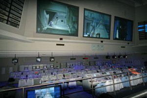 Nachbau des Kontrollraumes von Mission Apollo 13