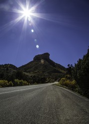 Eingang zum Mesa Verde National Park Colorado USA