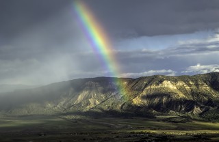 Rainbow Mesa Verde National Park Colorado USA