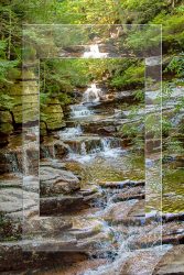 Coliseum Falls | Bemis Brook Trail | Crawford Notch | New Hampshire
