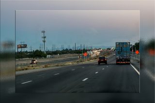 Autobahn I-10 bei Tucson | Arizona